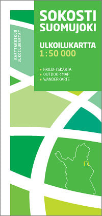 sokosti suomujoki kartta Karttakeskus Sokosti Suomujoki 1:50 000 ulkoilukartta 2009 