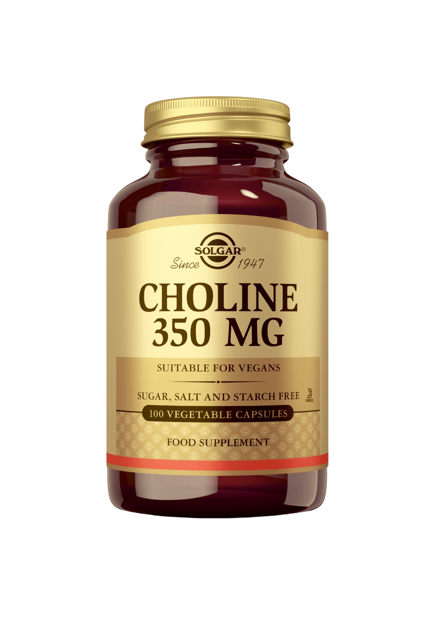 Solgar® Koliini 350 mg 100 kaps. ravintolisä