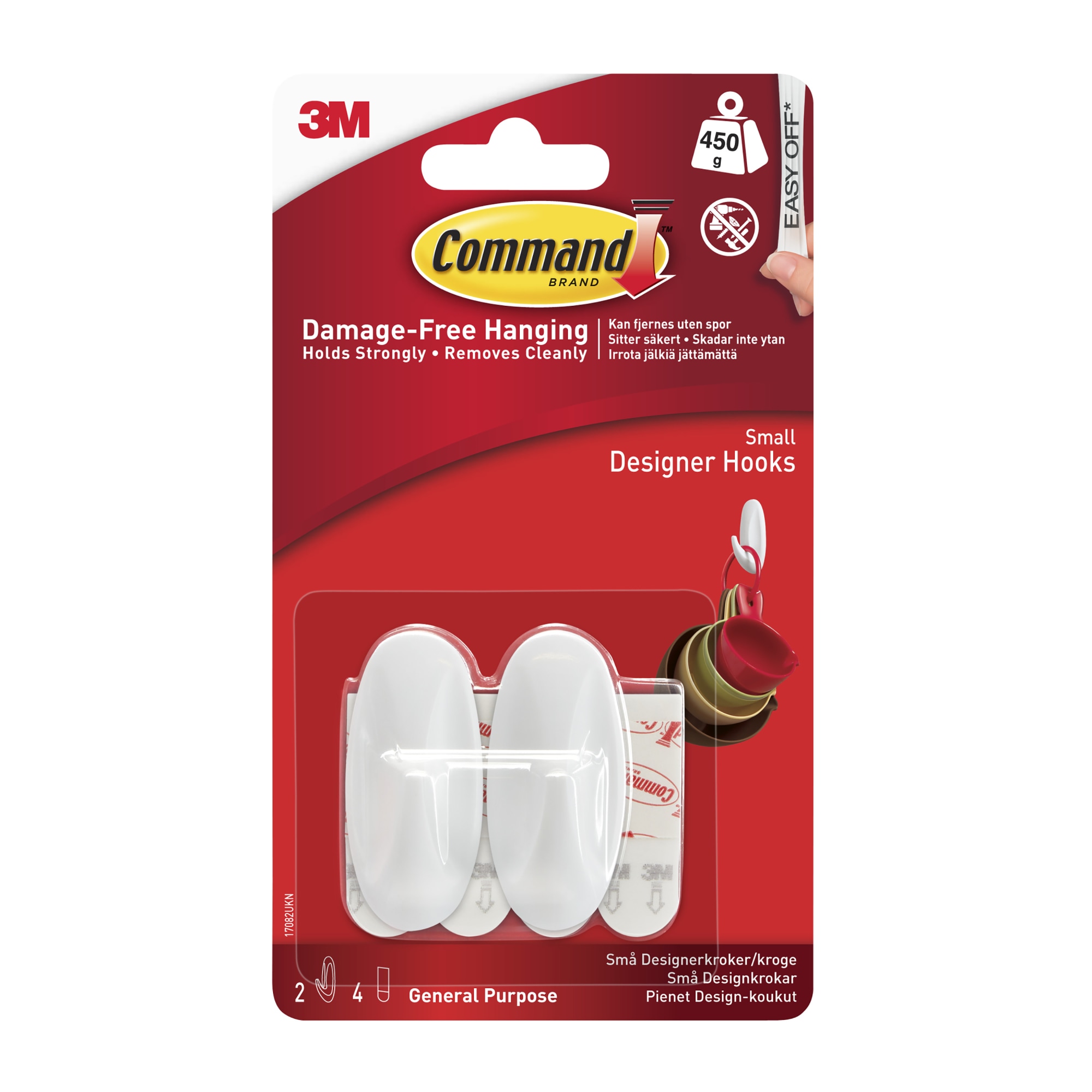3M Command pienet designkoukut