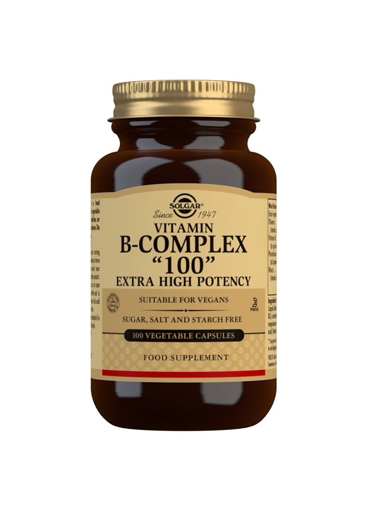 Solgar Vitamin B-Complex '100' ravintolisä