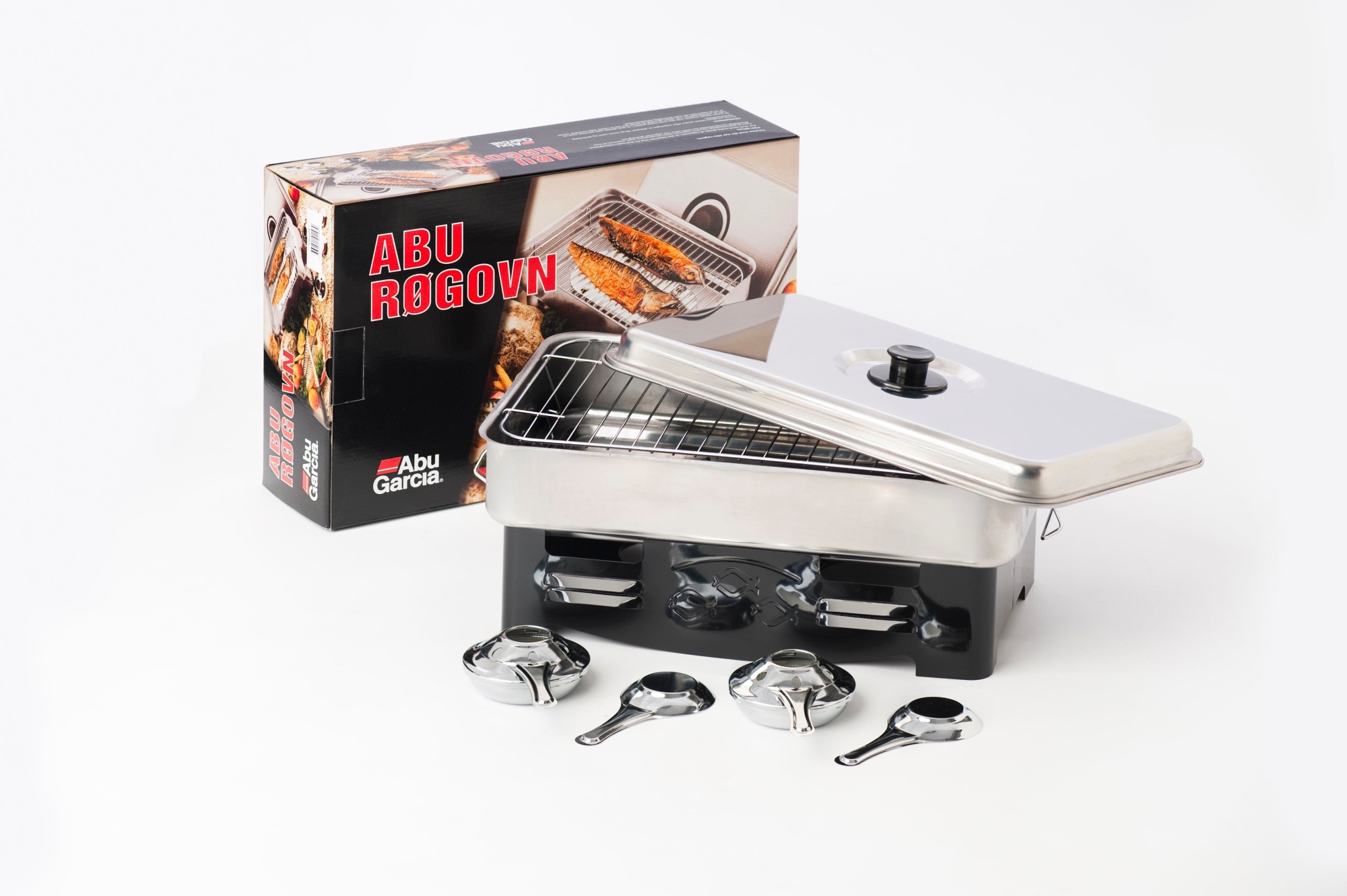 Abu Garcia Stainless Steel Smoker With 2 Burners