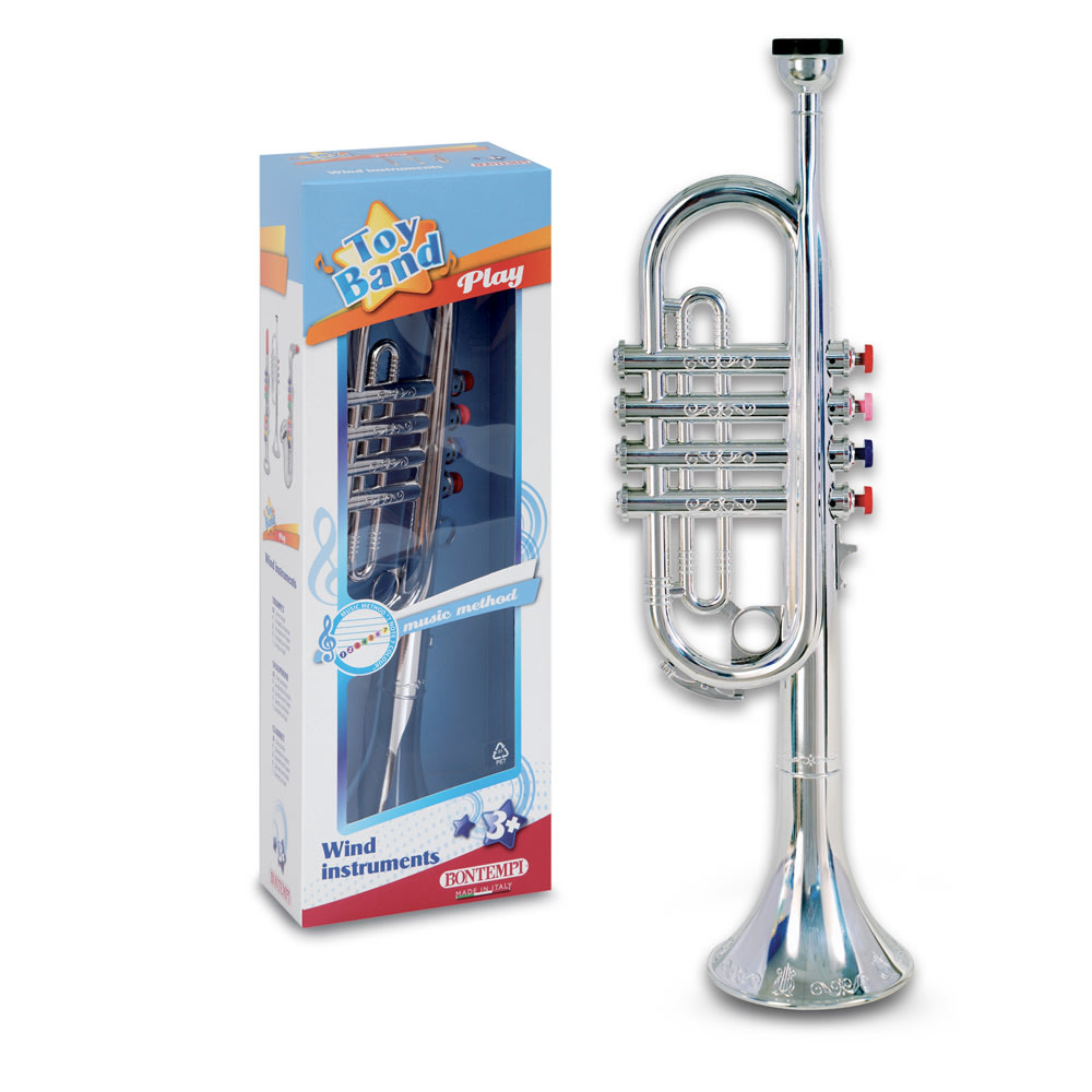 Bontempi Silver Trumpet 4 Notes 42 cm trumpetti
