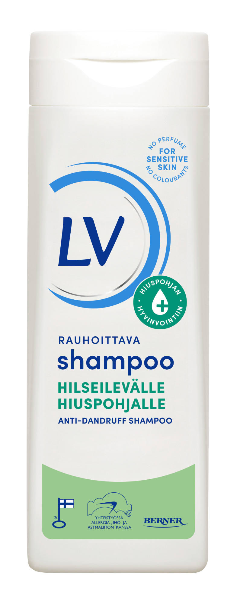 LV hilselevälle hiuspohjalle 250 ml shampoo