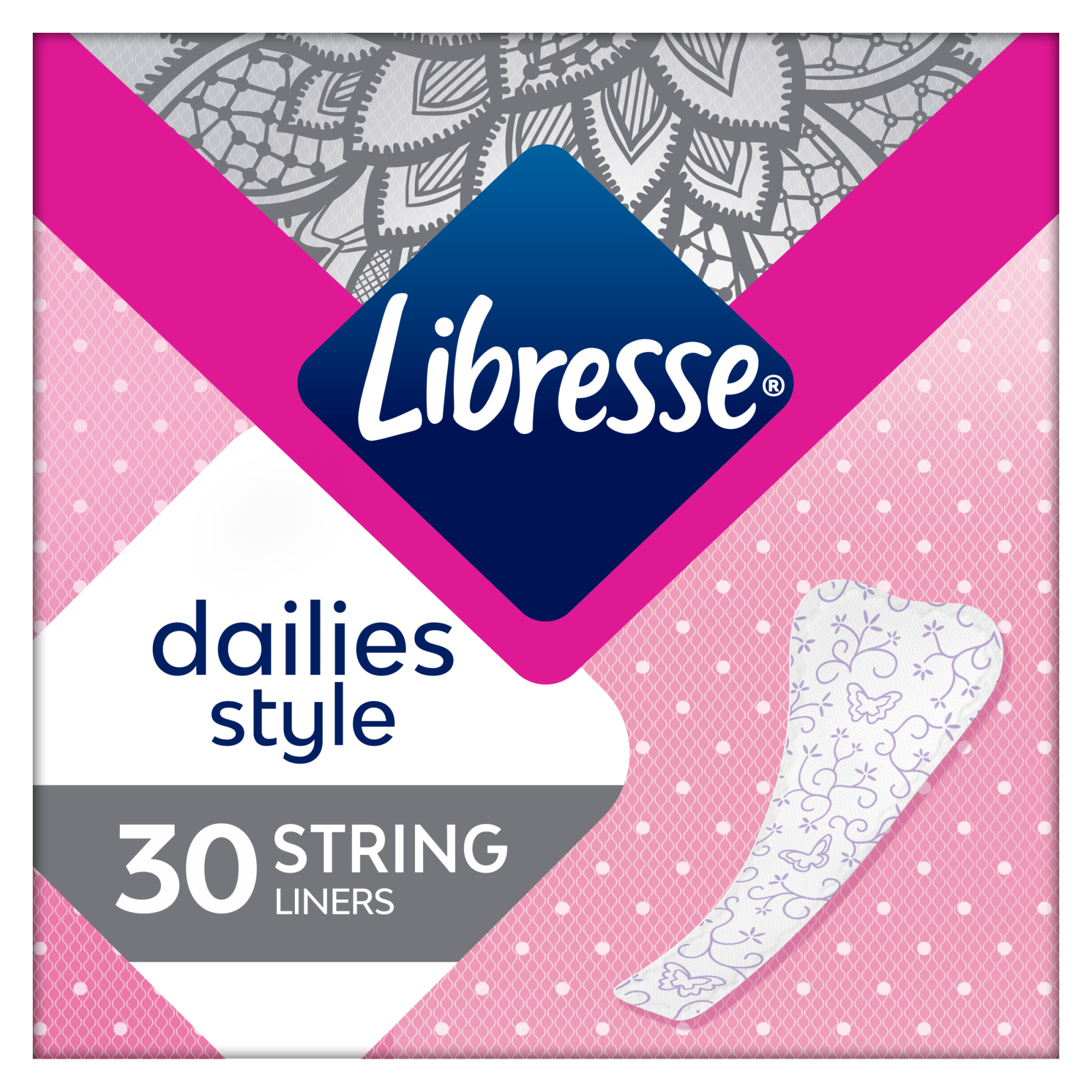 Libresse String 30 kpl pikkuhousunsuoja