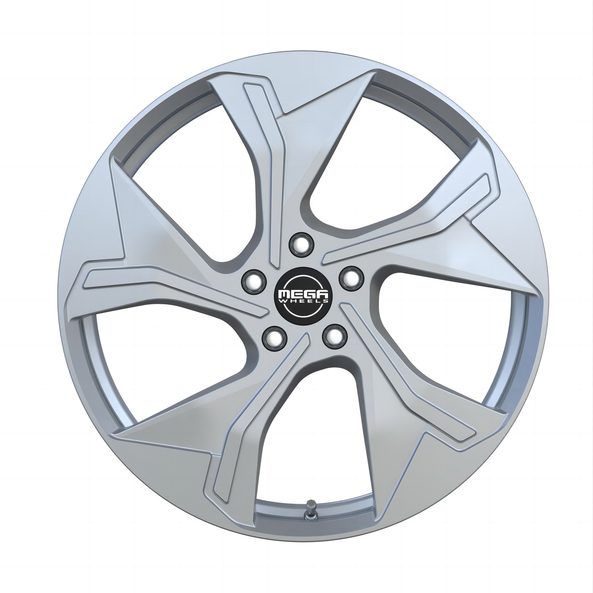 Mega Wheels Triton Alloy 7.5X19 H2 5X114.3 dark silver ET49 vanne