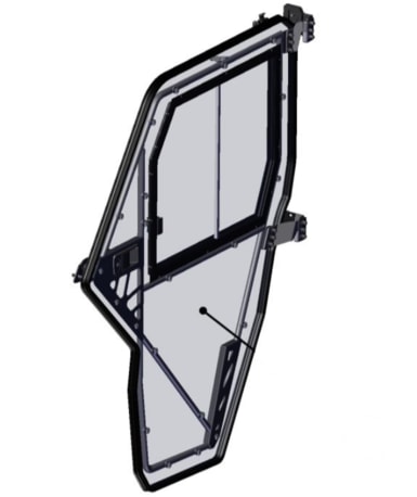 DFK Ovi Premium kokoonpano Vasen Can-Am Defender, Traxter 2025->