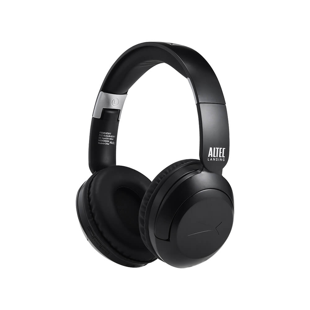 Altec Lansing Chill langattomat mustat Over-Ear kuulokkeet
