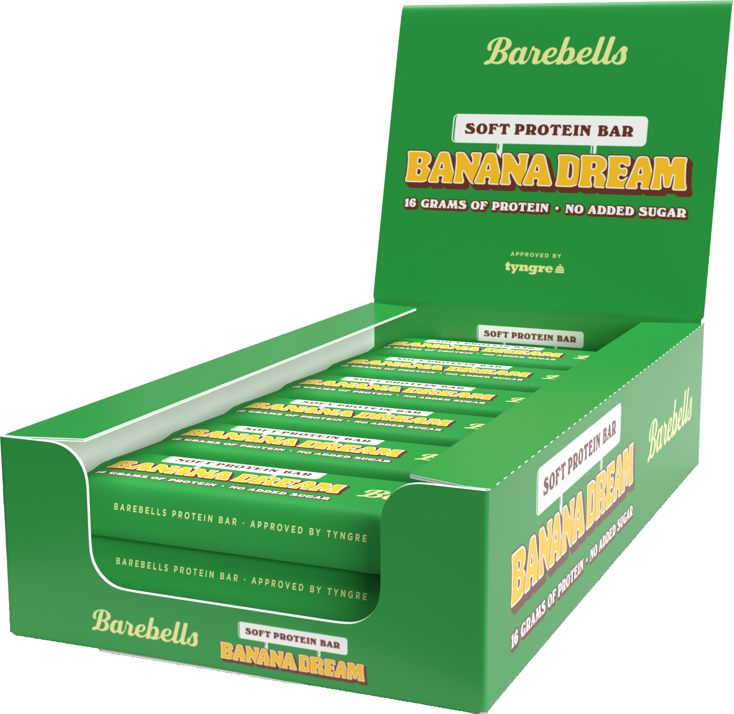Barebells Soft Banana Dreams 12x55 g proteiinipatukka