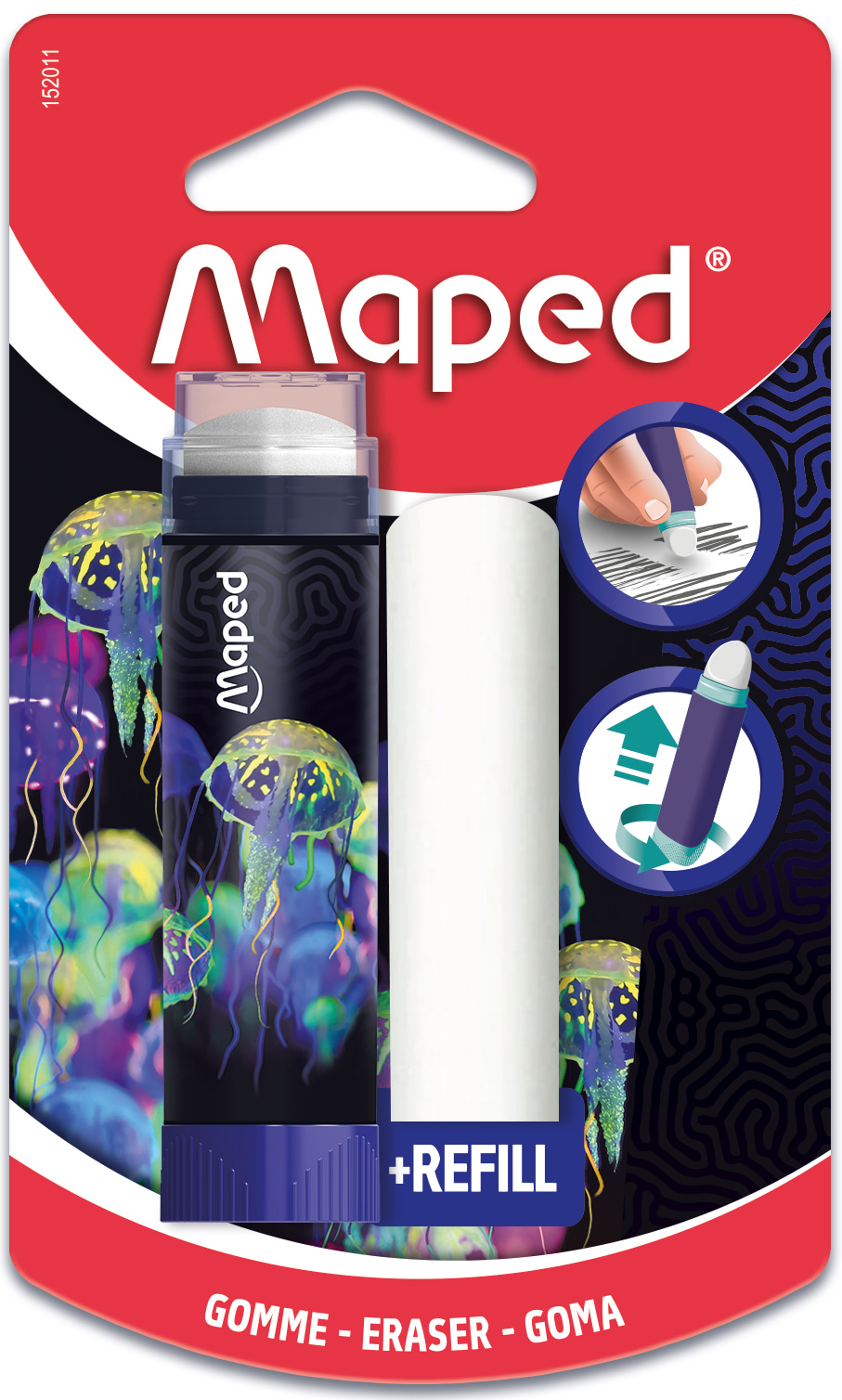 Maped Paradise pyyhekumi+varakumi