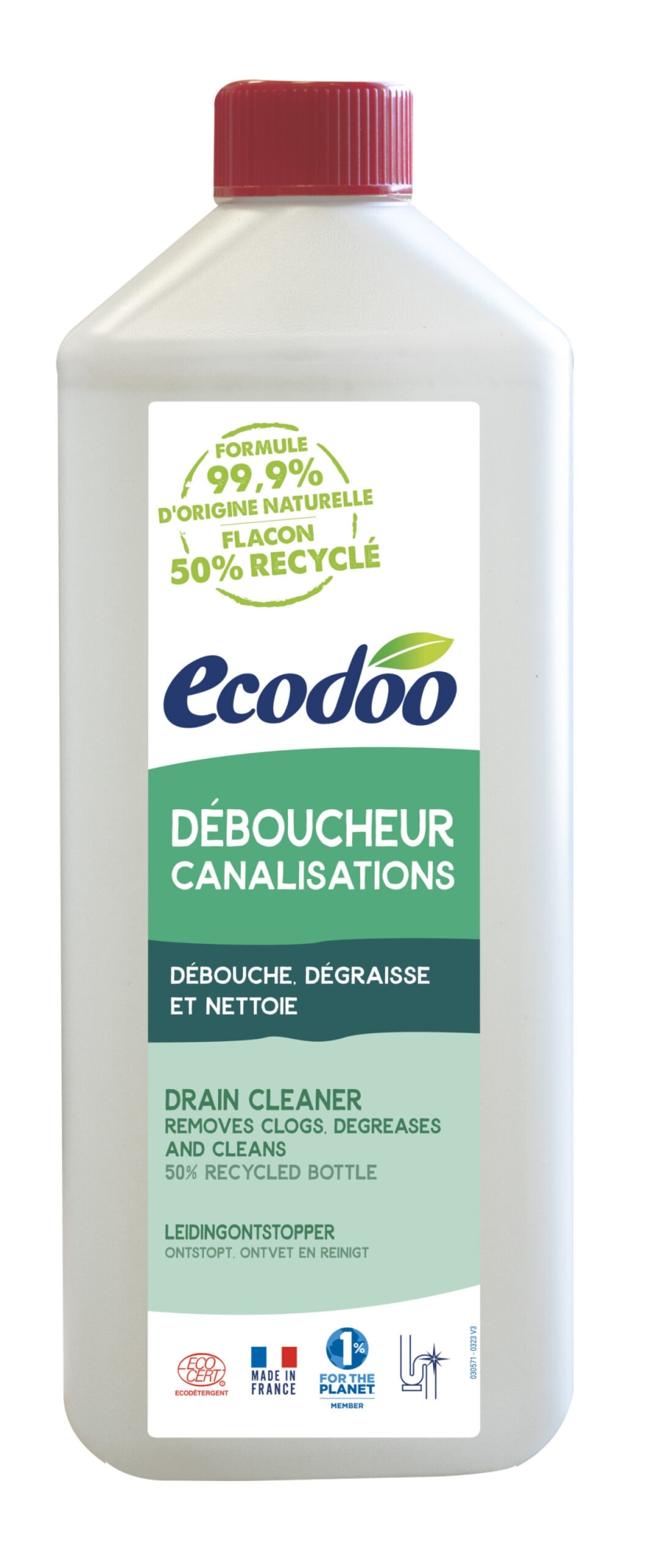 Ecodoo 1 l viemärinavaaja ja raikastaja