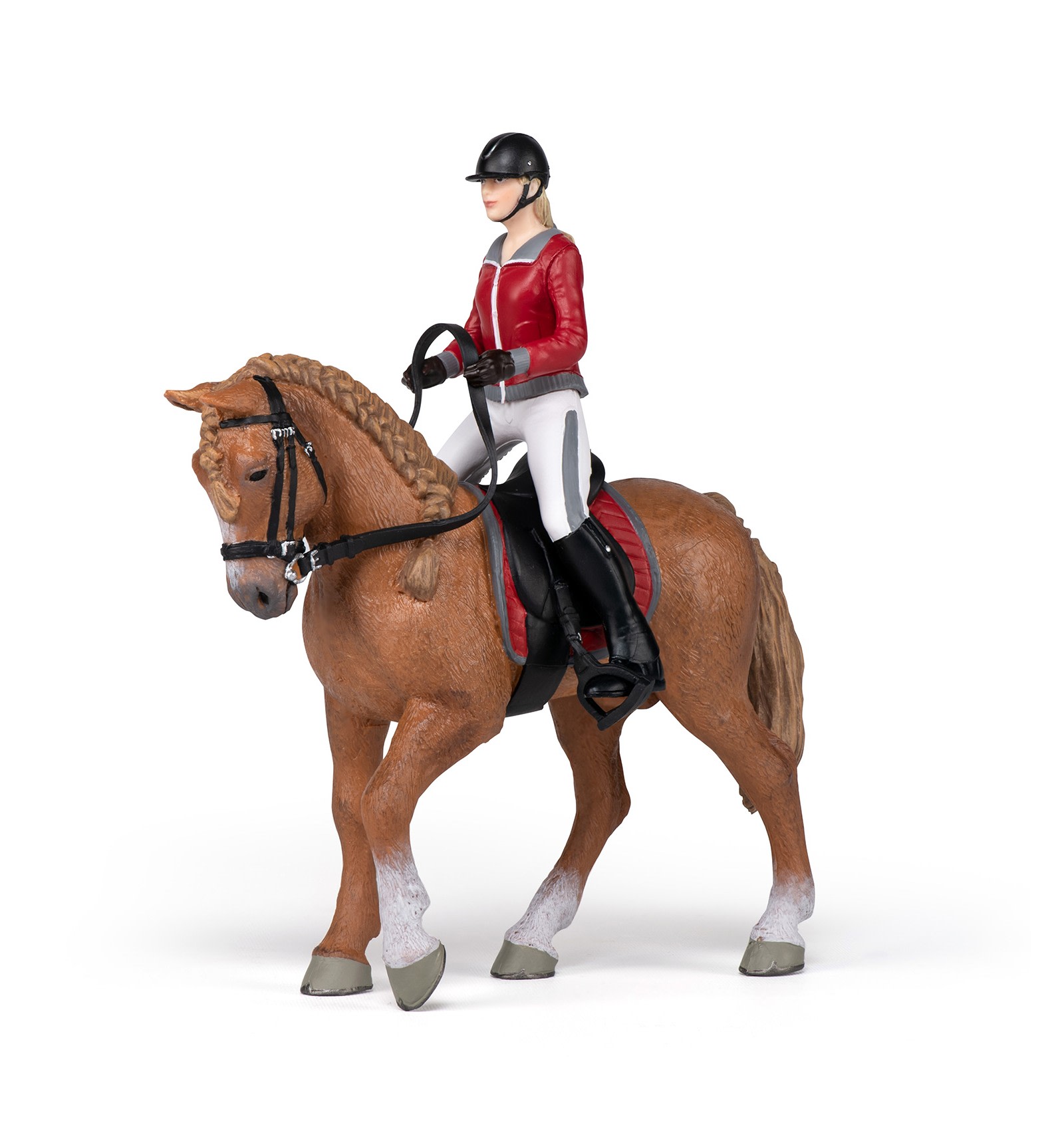 Papo Walking horse and horsewoman esteratsastaja