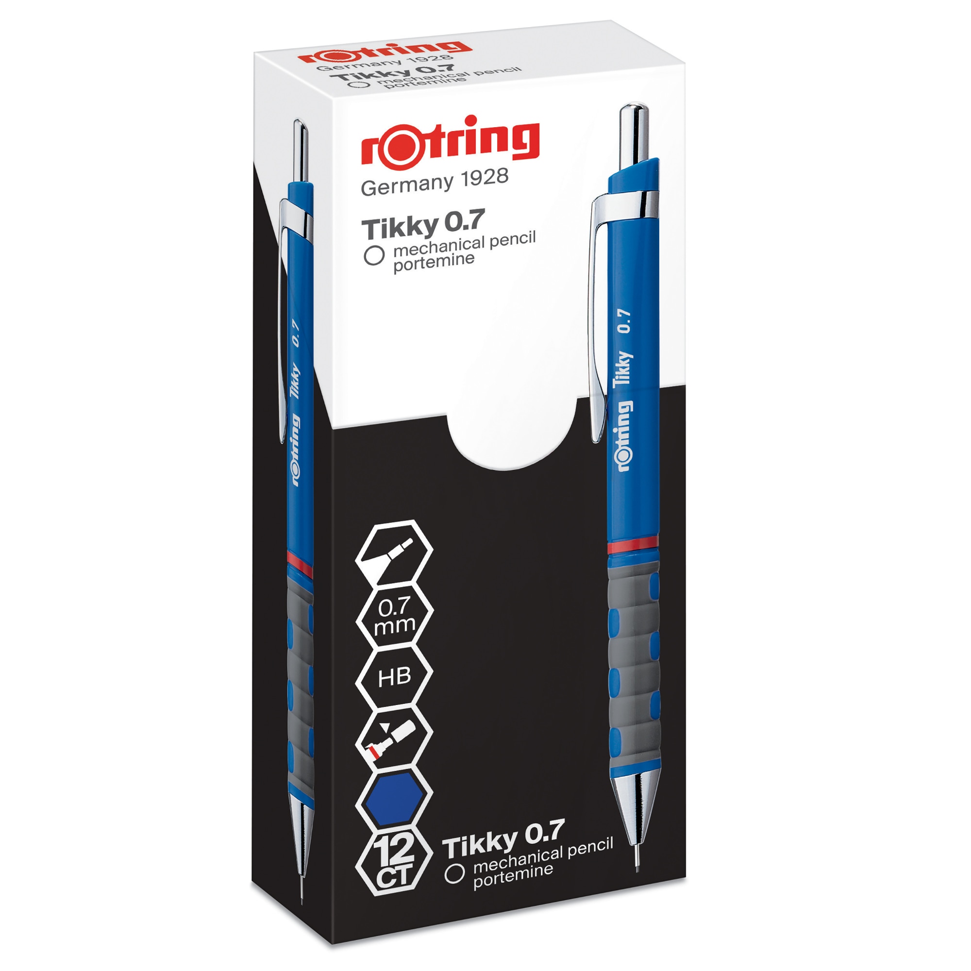 Rotring Tikky Mechanical Pencil Blue 0,7 mm lyijytäytekynä