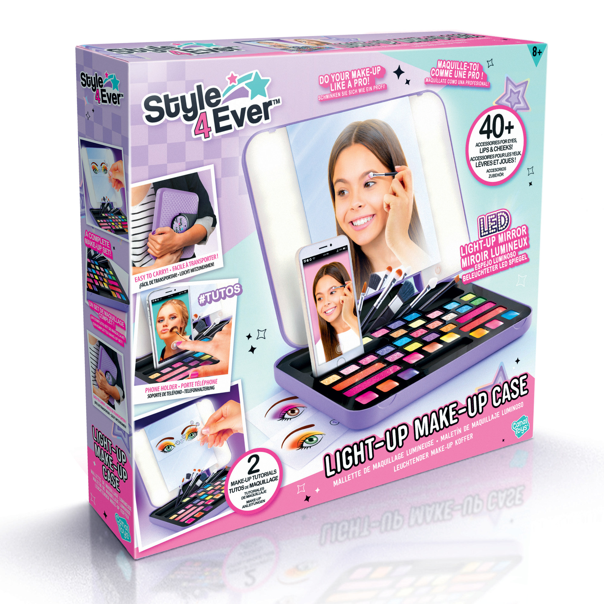 Style 4 Ever Make-Up LED Case meikkisetti