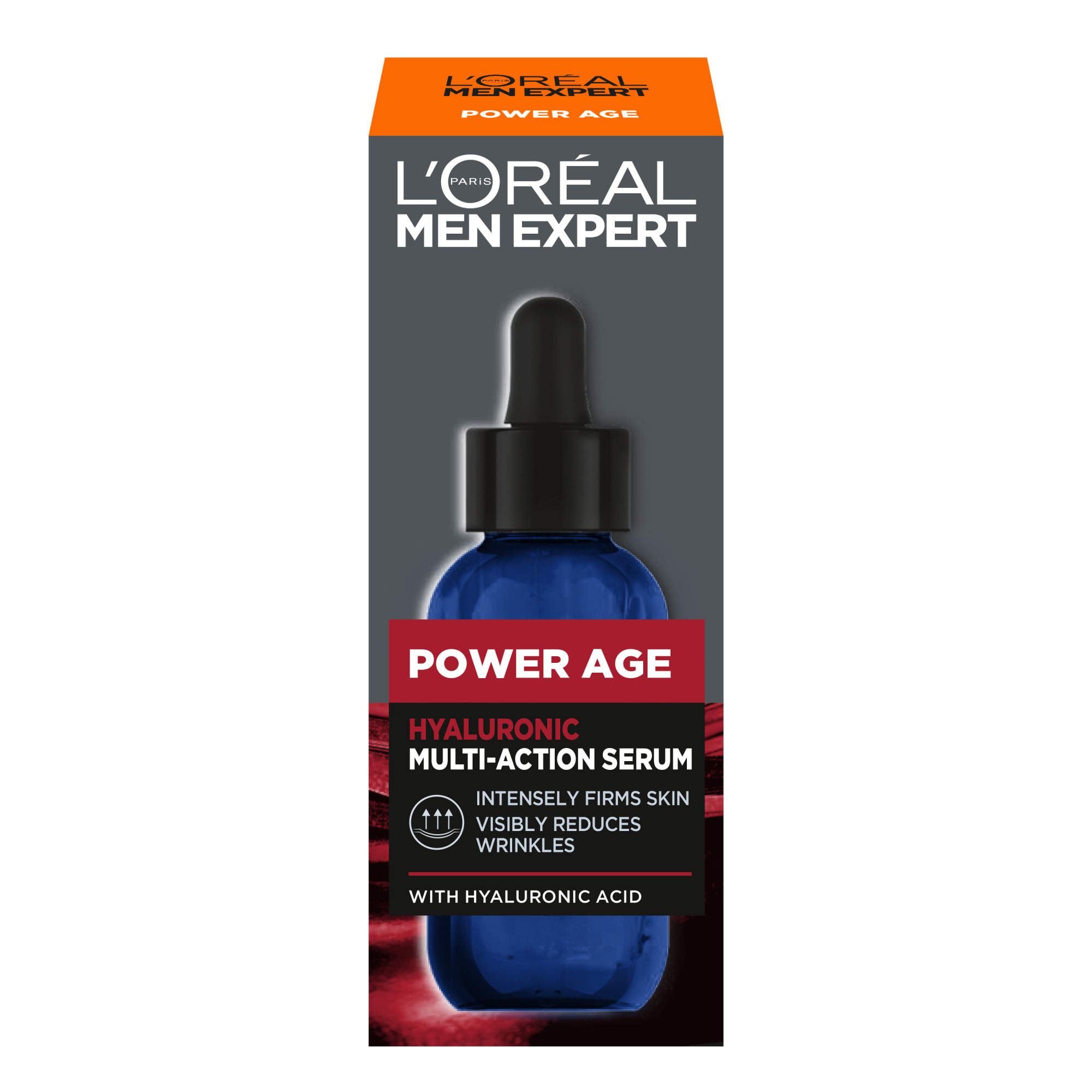 L'Oréal Paris Men Expert Power Age Hyaluronic Multi-Actions 30 ml seerumi normaalille iholle