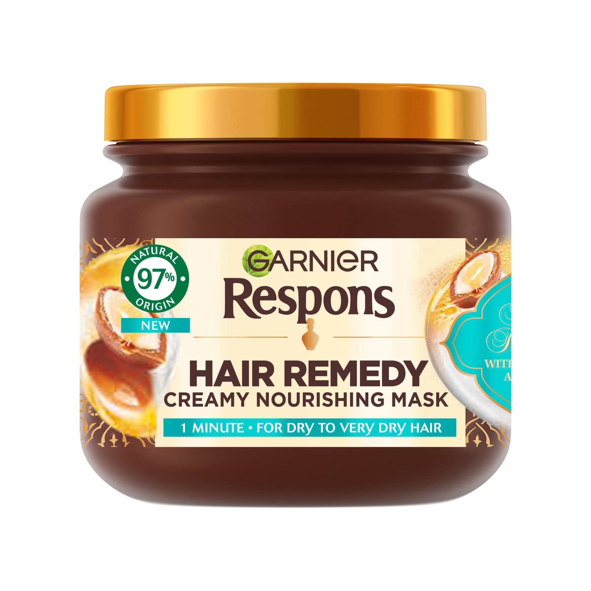 Garnier Respons Argan Richness Hair Remedy 340 ml hiusnaamio