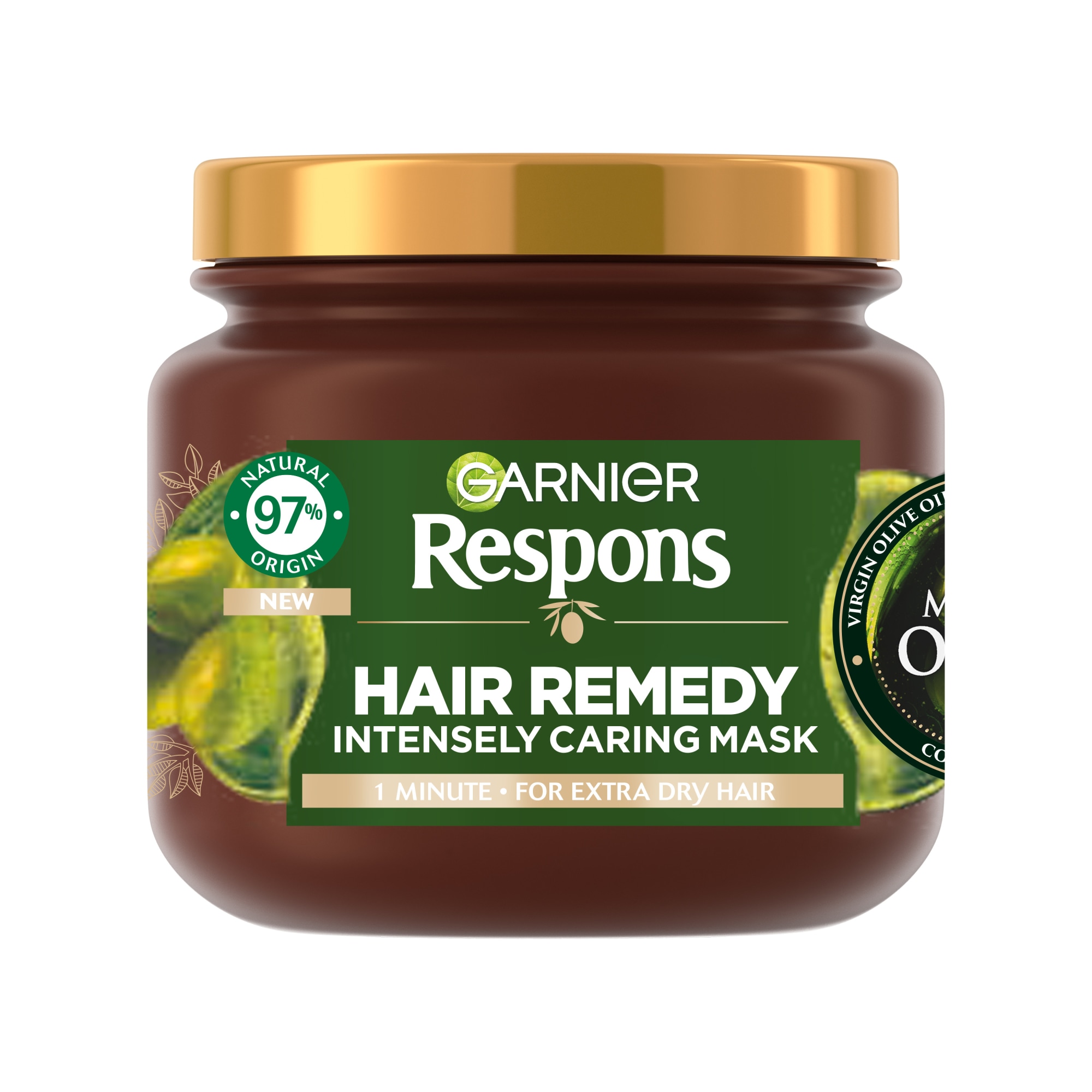 Garnier Respons Mythic Olive Hair Remedy 340 ml hiusnaamio