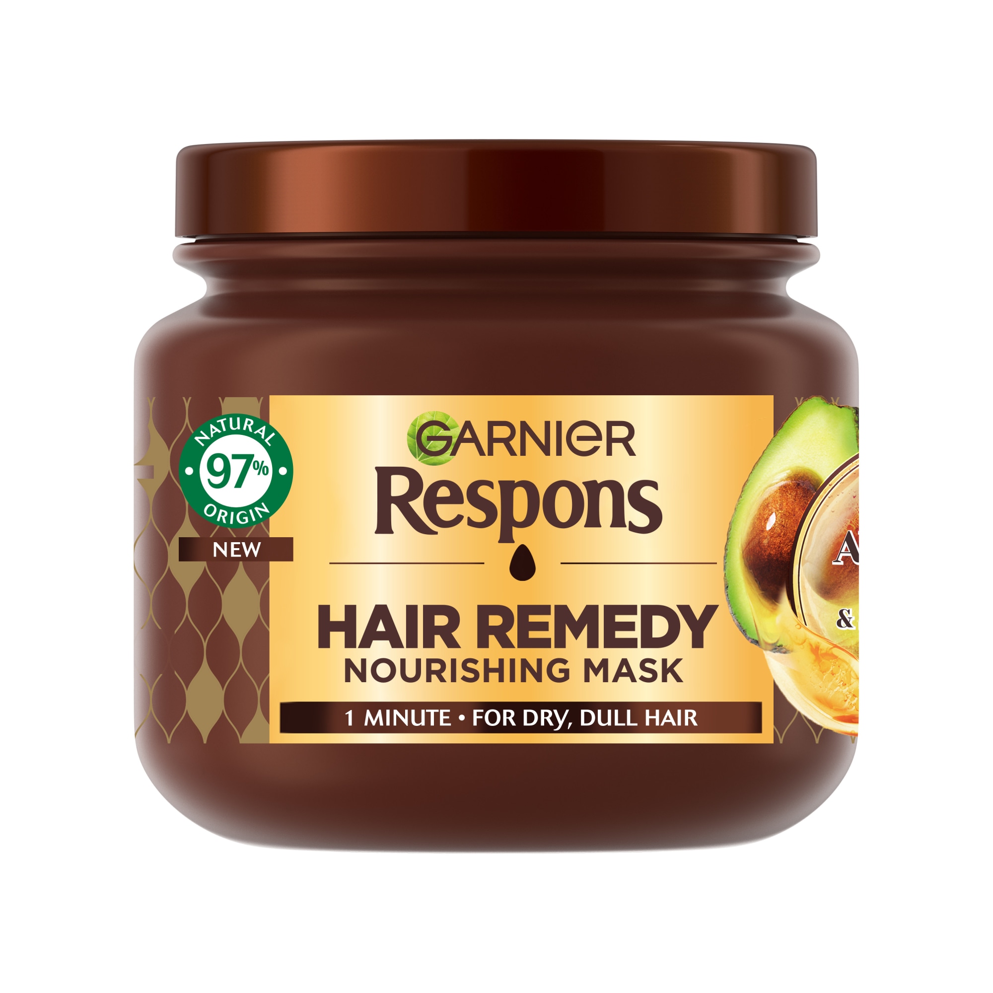Garnier Respons Avocado Oil & Shea Butter Hair Remedy 340 ml hiusnaamio
