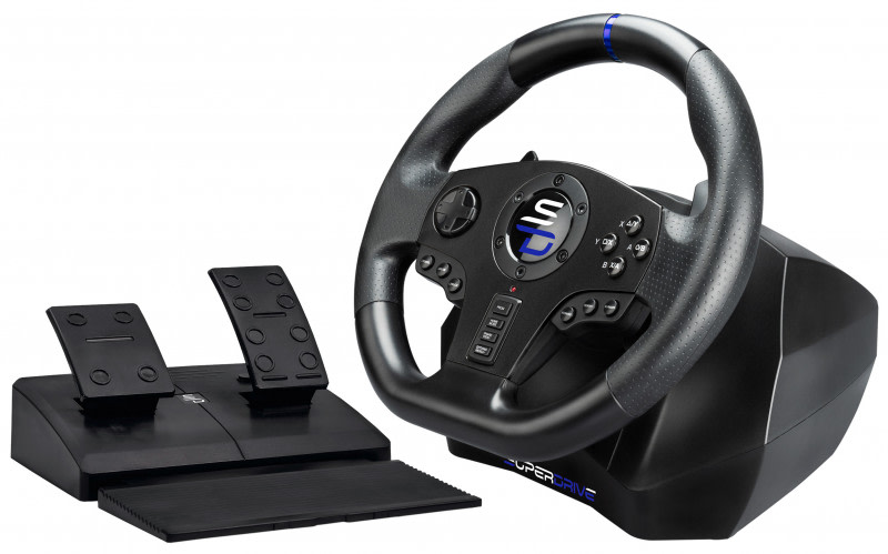 Superdrive Drive Pro Sport SV 850 rattiohjain ja polkimet