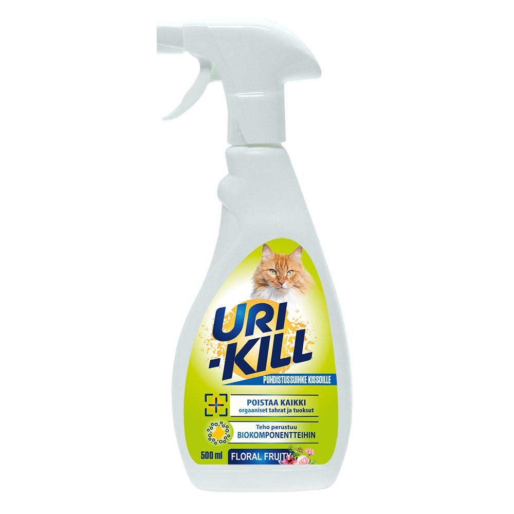Uri-Kill Floral 500 ml puhdistussuihke kissoille