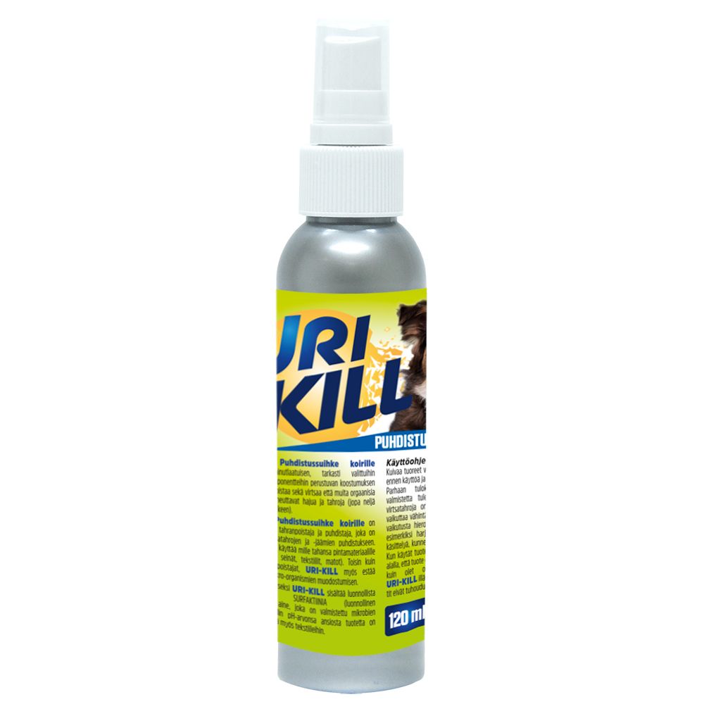 Uri-Kill Fresh Lime 120 ml puhdistussuihke koirille