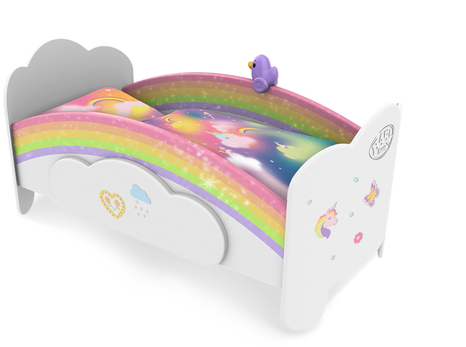 Baby Born Rainbow Bed nuken sänky