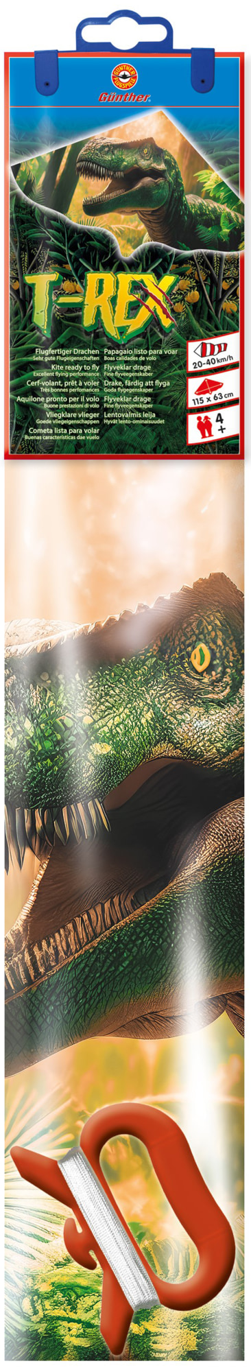 Gunther T-Rex dinosaurusleija