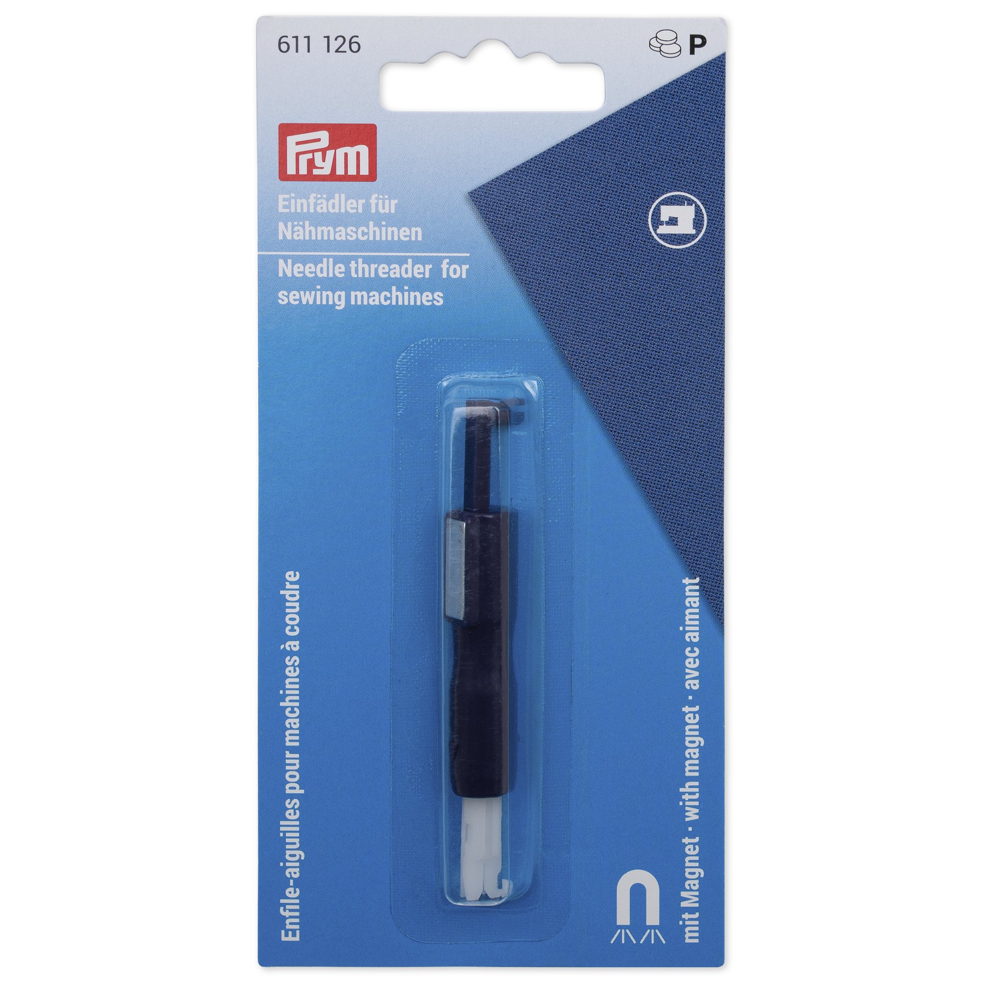 Prym ompelukoneen langoitusapu magneetilla