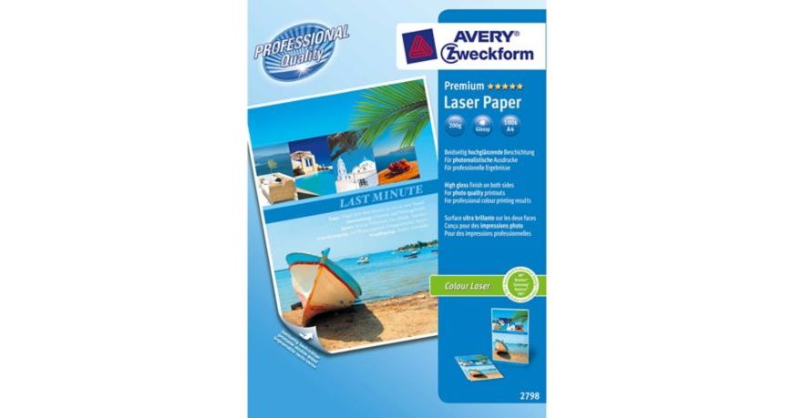 Avery A4 200g Premium laser valokuvapaperi
