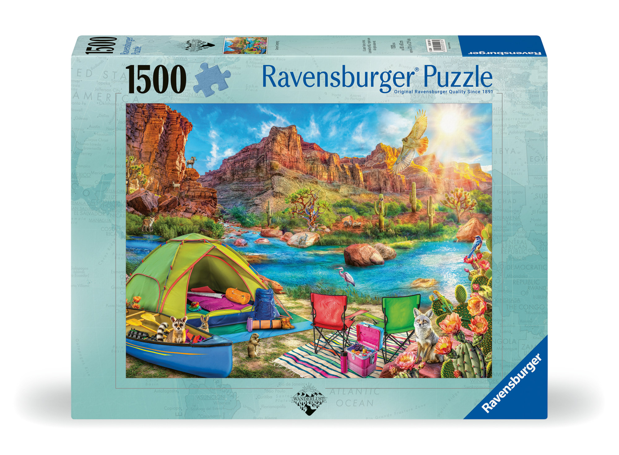 Ravensburger Canyon Camping 1500p palapeli
