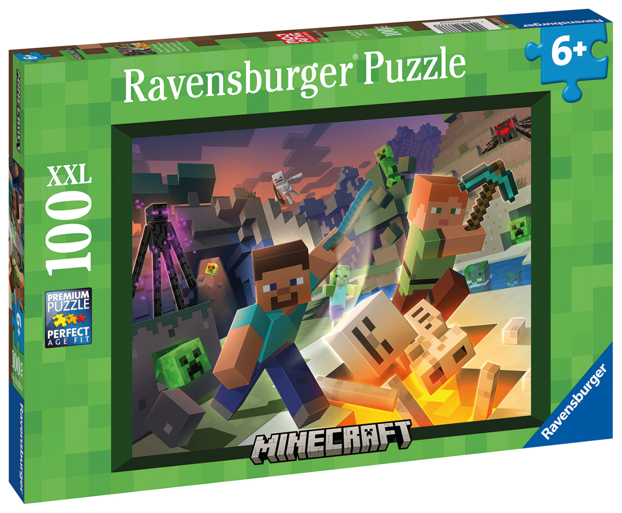 Ravensburger Monster Minecraft 100p palapeli