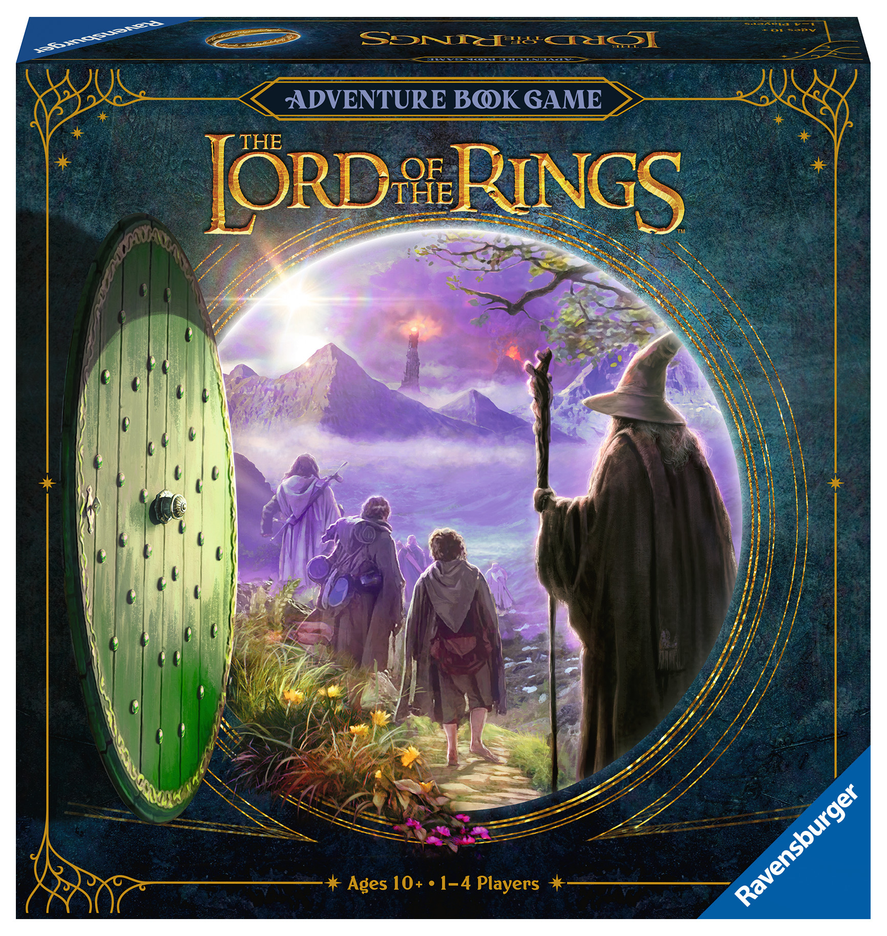 Ravensburger Lord Of The Rings Adventure Book Game lautapeli (englanninkielinen)