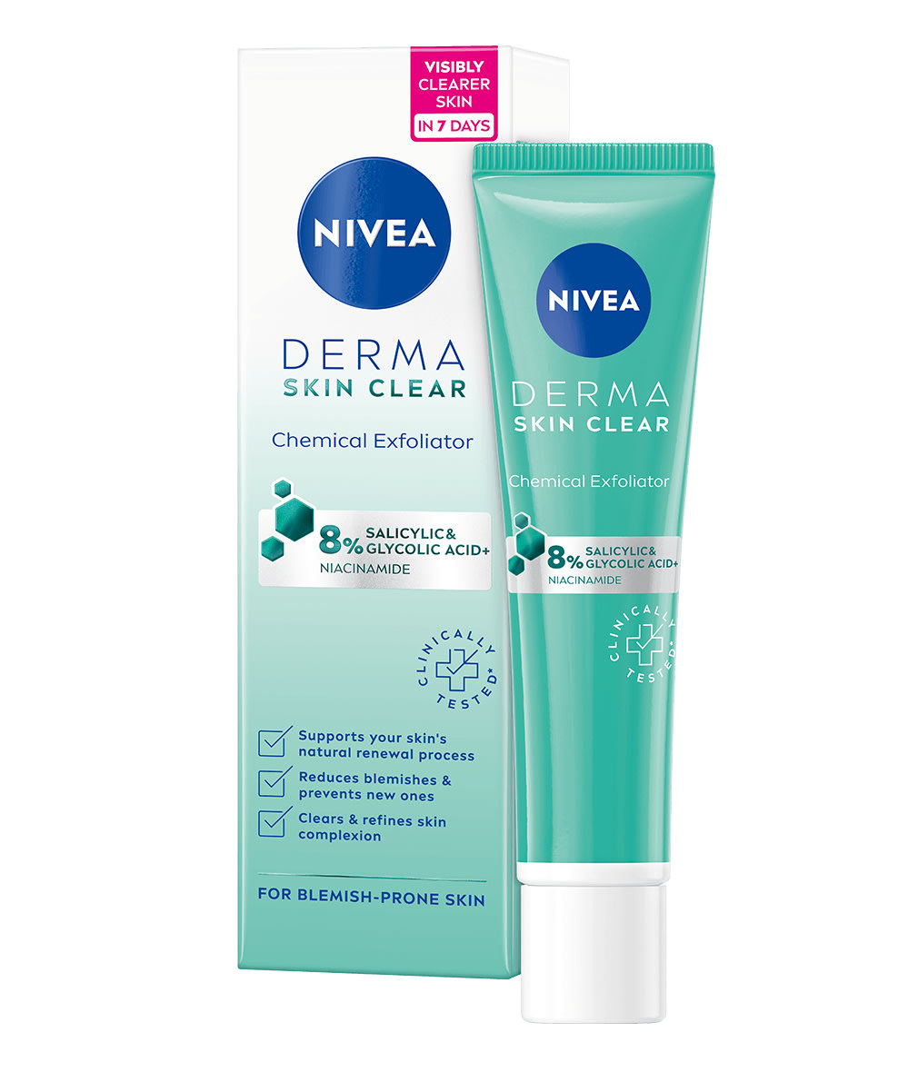 Nivea Derma Skin Clear 40 ml kemiallinen kuorintavoide