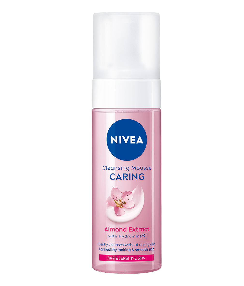Nivea Caring Cleansing Mousse 150 ml puhdistusvaahto