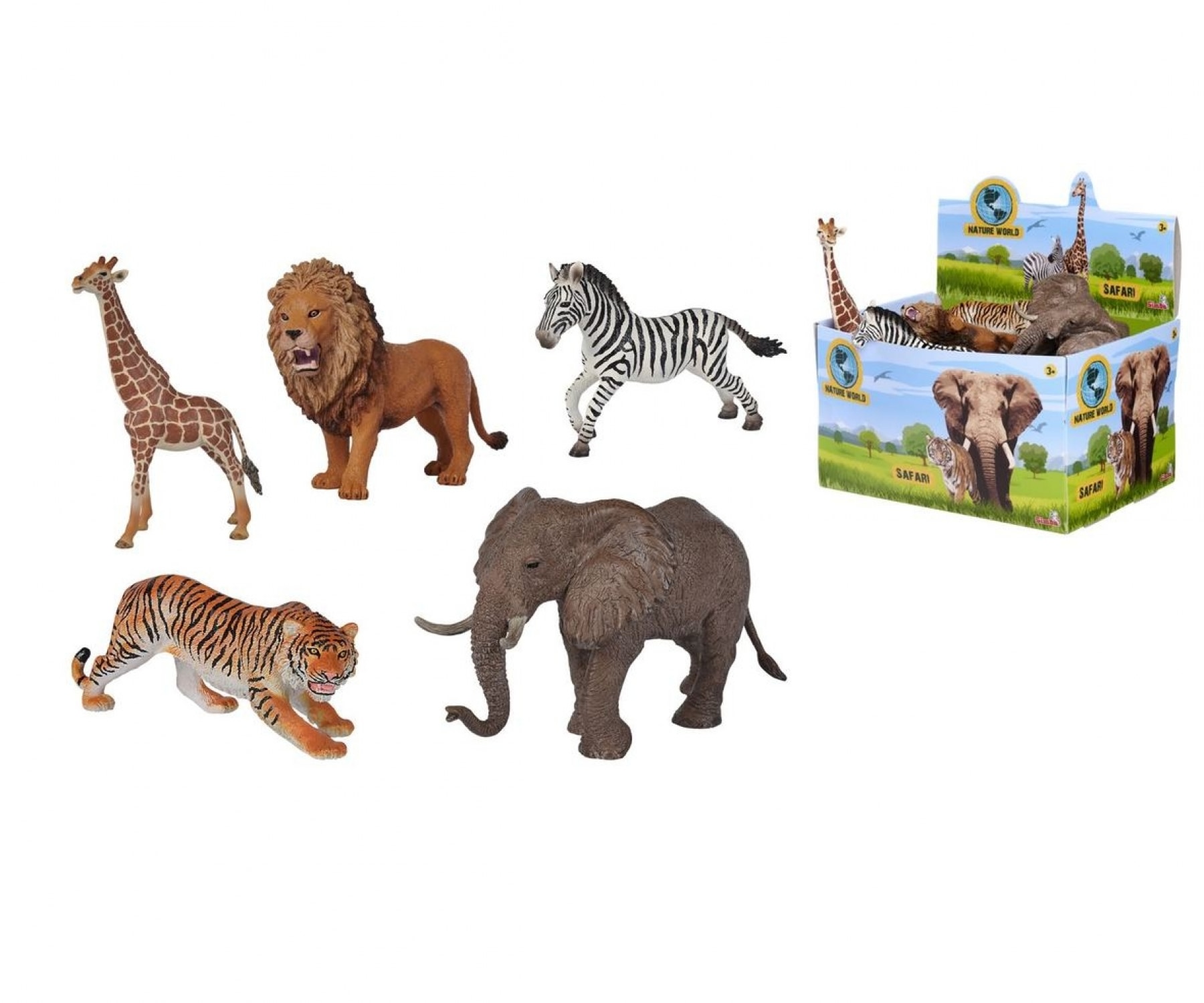Simba Safari Animals savanni eläinfiguuri (lajitelma)