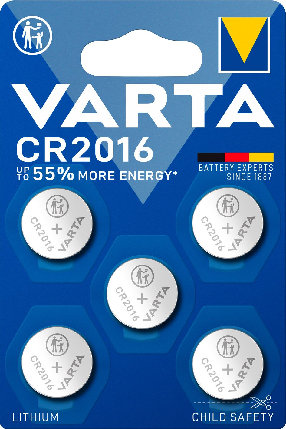 Varta CR2016 multiblister paristo