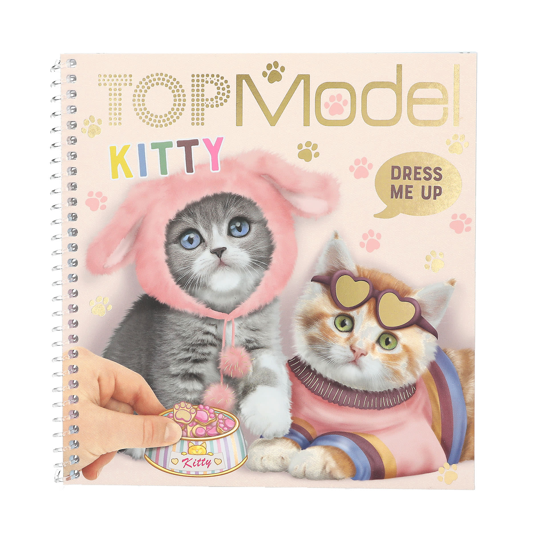 TOPModel Kitty Dress Me Up tarrakirja