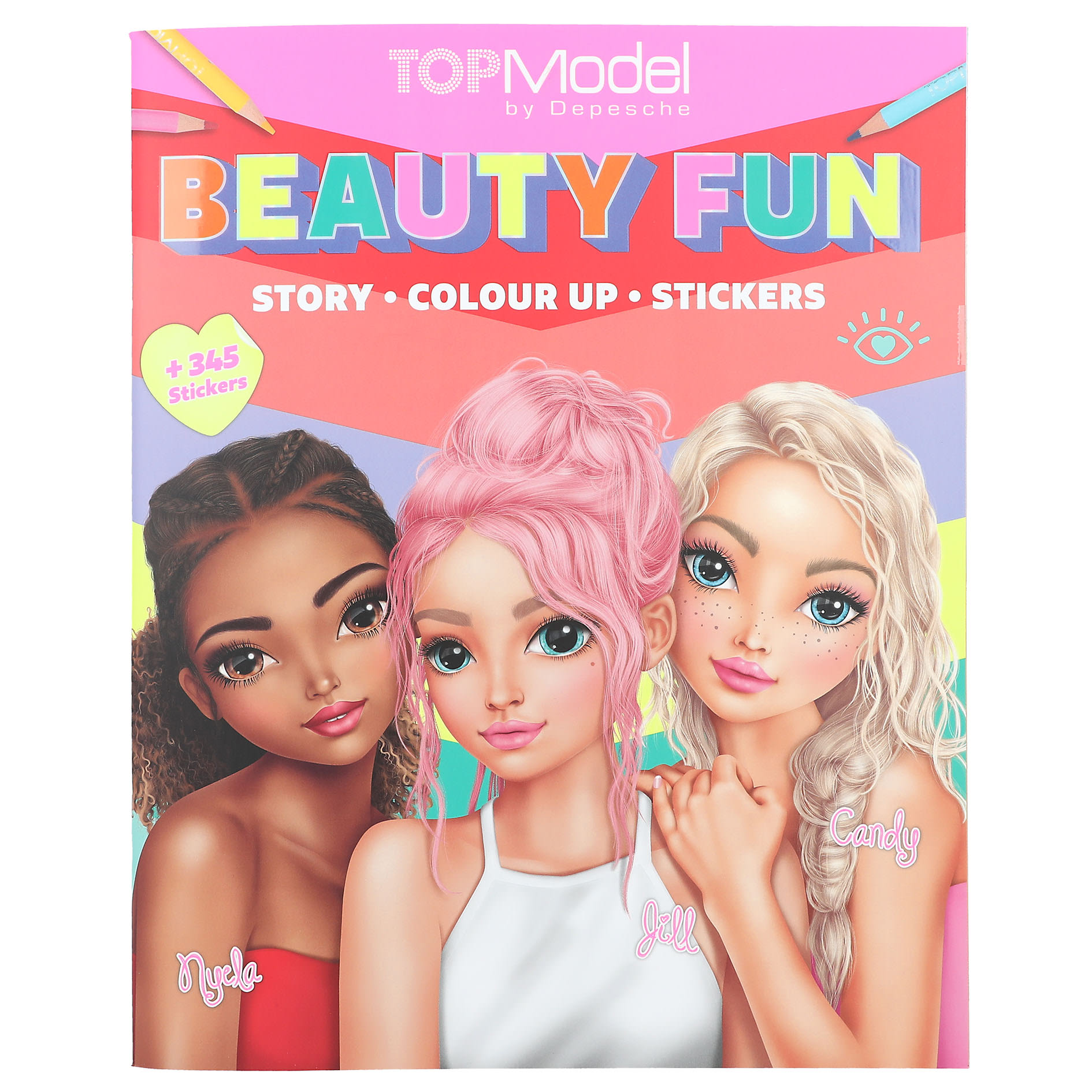 TOPModel Beauty Fun värityskirja
