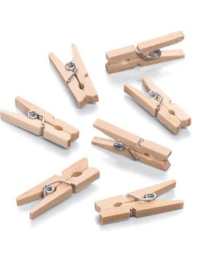 Farnia 100kpl 25 x 7mm pyykkipoika