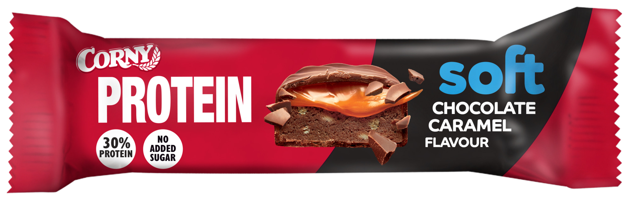 Corny Soft Protein Chocolate Caramel 45g proteiinipatukka