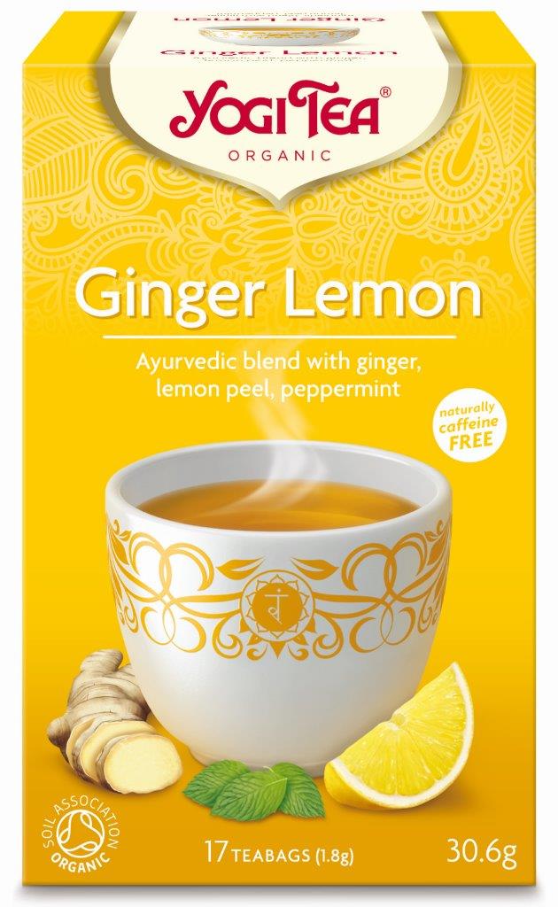 Yogi Tea Ginger Lemon Luomu 17x1,8 g tee