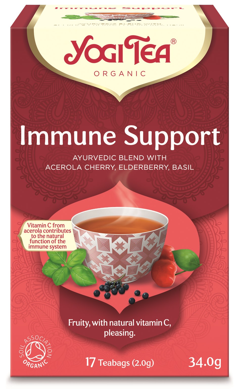 Yogi Tea Immune Support Luomu 17 pss tee
