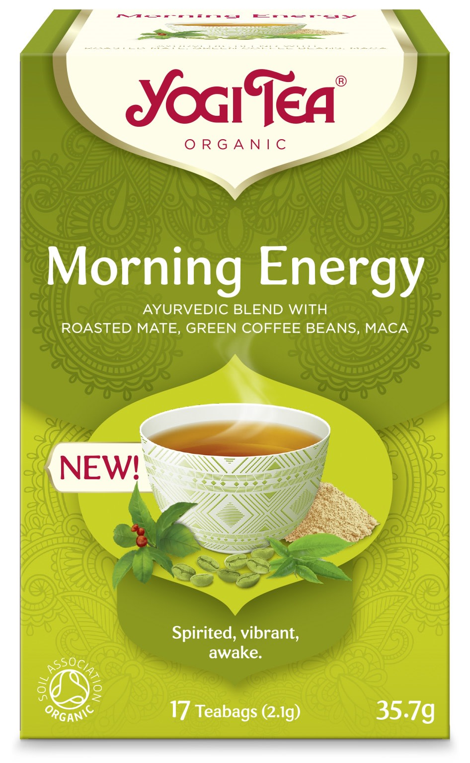 Yogi Tea Morning Energy Luomu 17x2,1g yrtti- ja maustetee