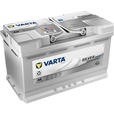 Varta Silver Dynamic AGM xEV A6 80Ah käynnistysakku