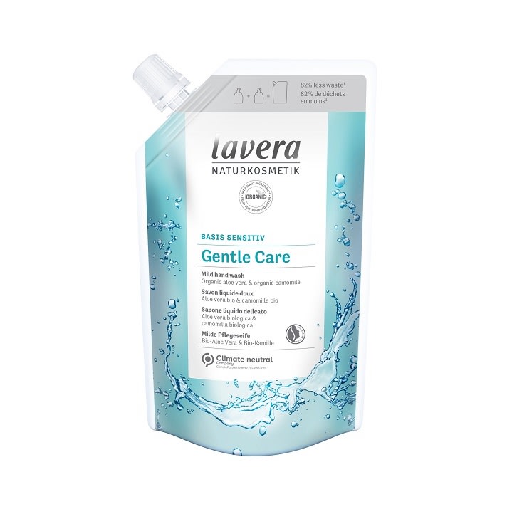 Lavera Refill Pouch Basis Sensitiv Gentle Care 500 ml käsisaippua