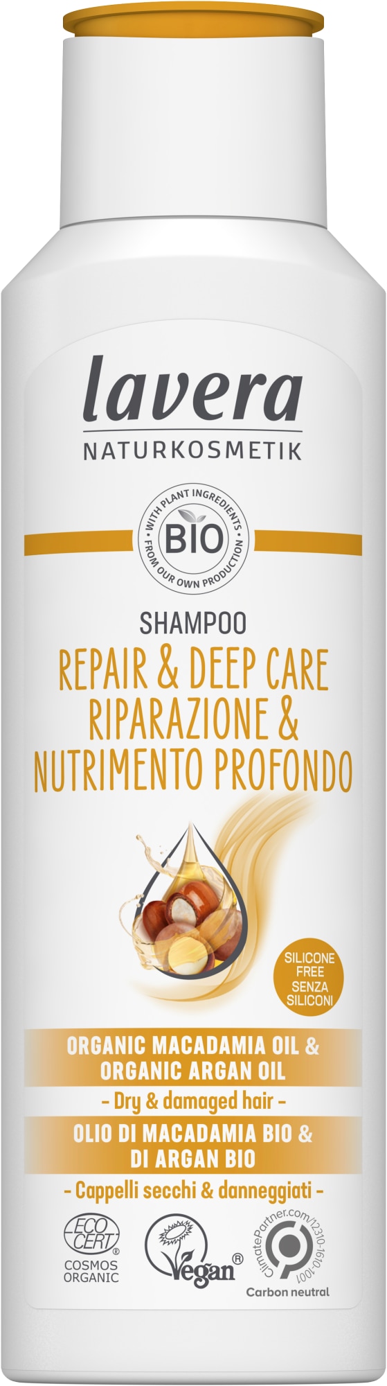 Lavera Repair & Deep Care 250 ml shampoo