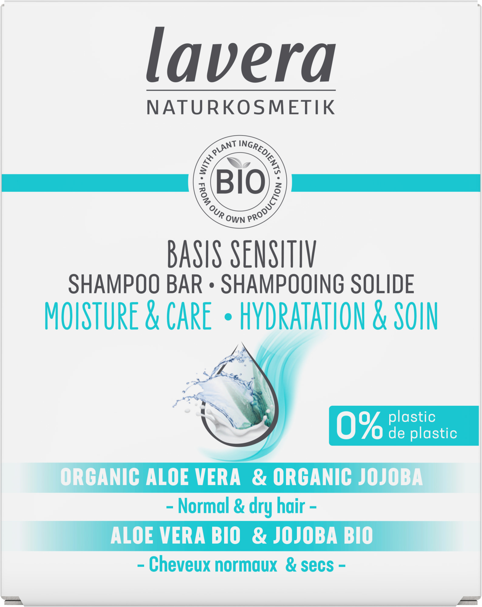 Lavera Basis Sensitiv Moisture & Care 50 g palashampoo