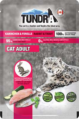 Tundra Cat Pouch kani & taimen 85 g kissan märkäruoka