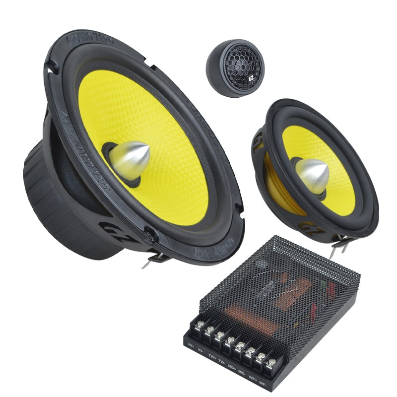 Ground Zero GZTC 165.3X 180W 6.5″ 3-tie erillissarja