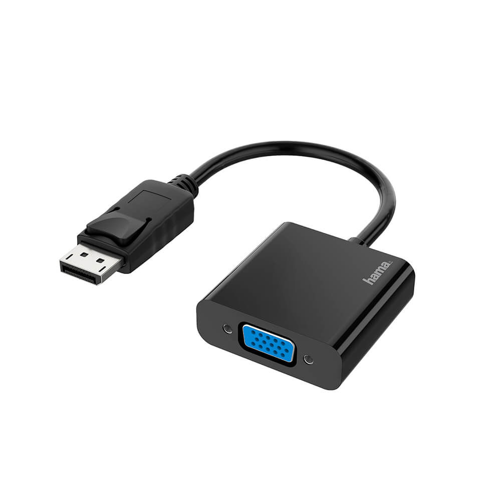 Hama Adapter Multimedia DisplayPort-VGA Full-HD 1080p adapteri