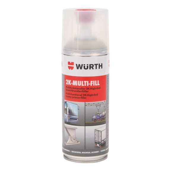 Wurth 2K Multi Filler 400ml metallin pohjusteaine